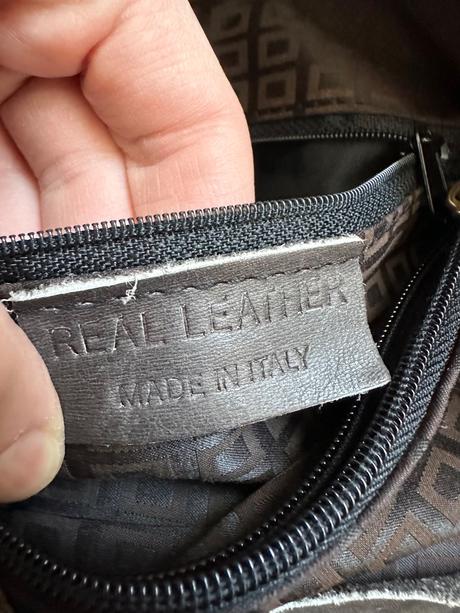 Hnedá kožená kabelka, 