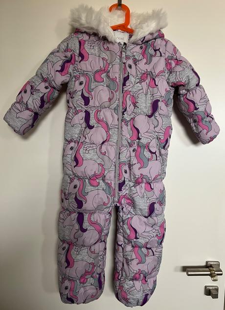 Zimný next overal s jednorožcami veľ. 104, next,104