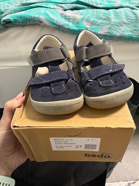 Barefoot letné sandále, beda,27