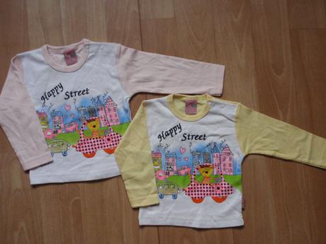2 x tričko v. 74 a 80, 80