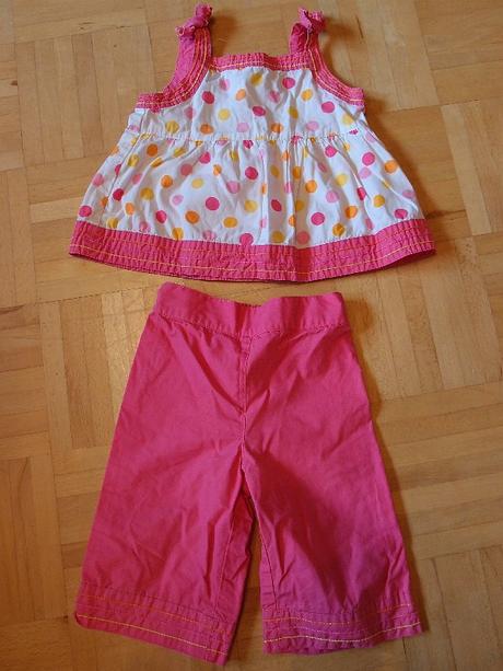 Súprava tunika a trištvrťové nohavice, mothercare,86