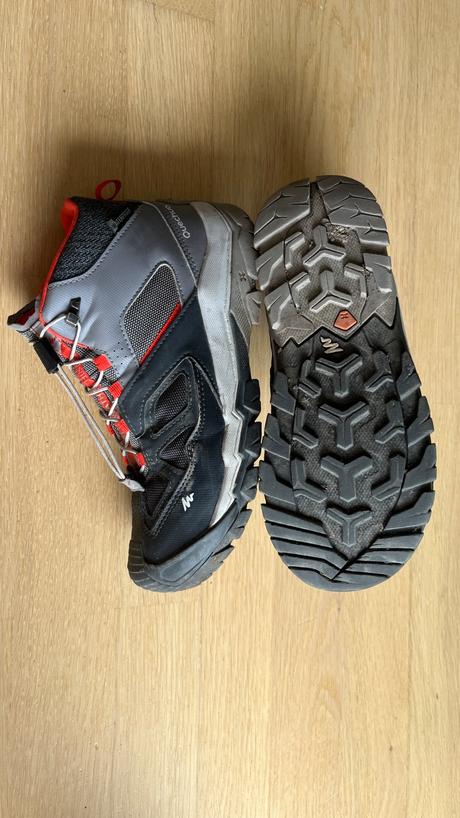 Detské turistické topánky, quechua,36