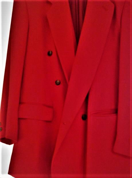Červené sako, xxl