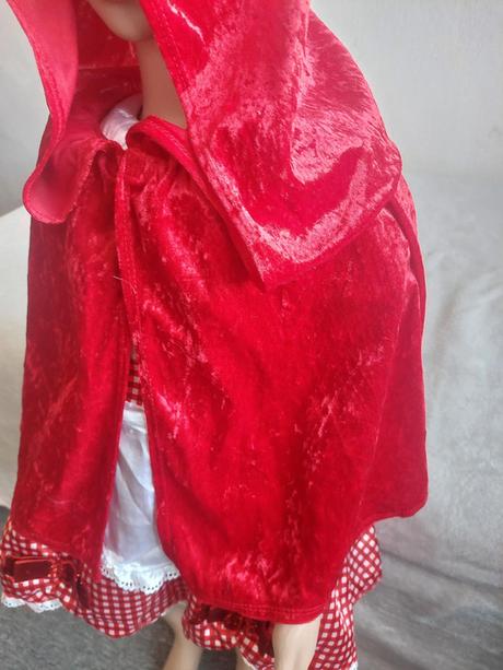 Červená čiapočka karnevalový komplet kostým 104-11,