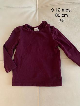 Detské tričko, h&m,80