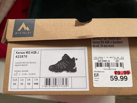 Trekové topánky mckinley, mckinley,31