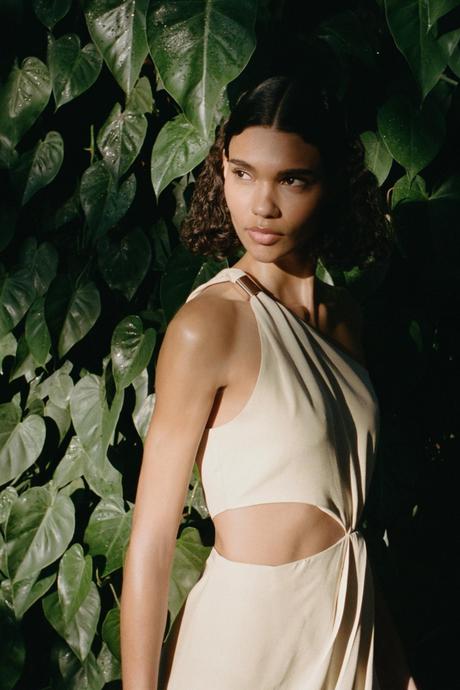 Béžové letné šaty zara, zara,l