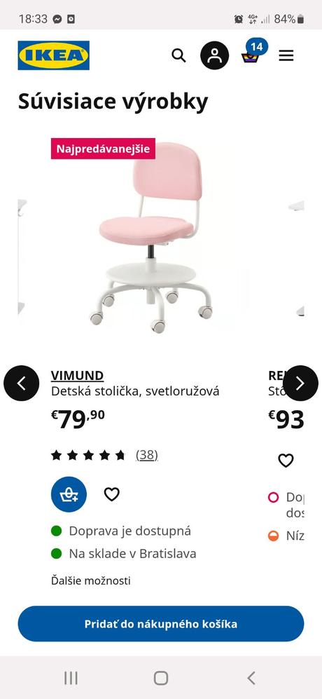 Detsky stol a stolicka,