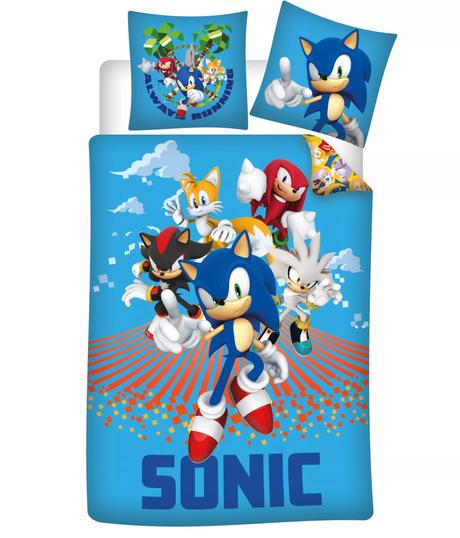 Obliečky 100x135 sonic ježkovia -skladom,brm022089, šírka (cm): 100,dĺžka (cm): 135
