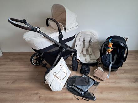 Kočiar cybex eos lux seashell beige, cybex,cybex eos lux