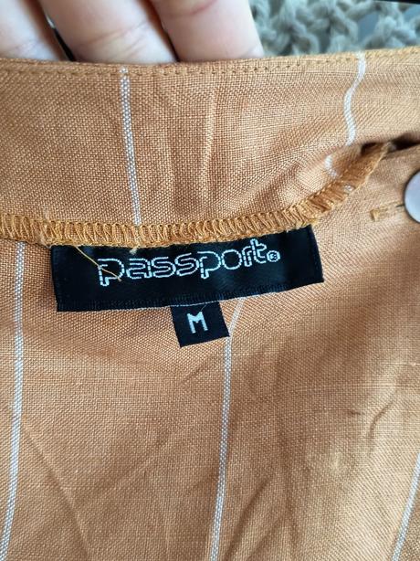 Zavinovacia ľanová sukňa, m