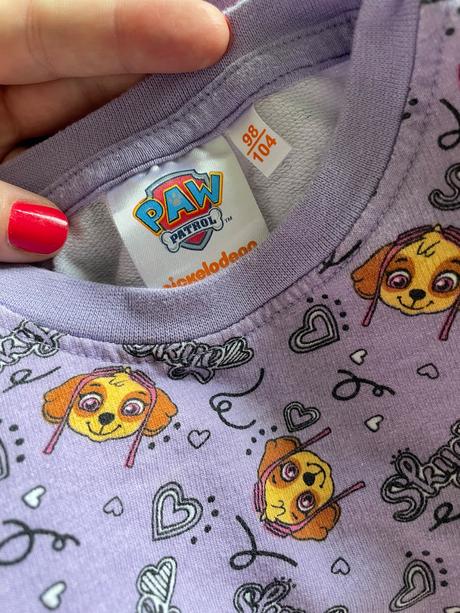 Šatočky labková patrola, nickelodeon,104