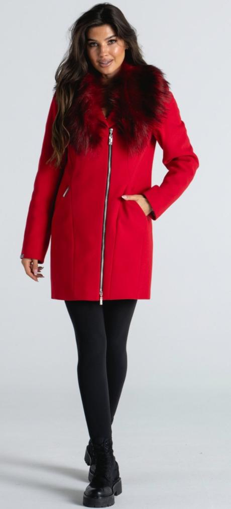 Luxusný vlnený kabát adrianno damianii, xl