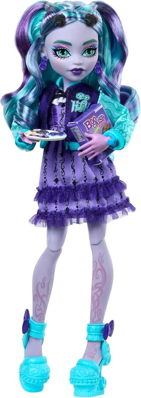 Mattel bábika monster high fearbook - twyla hxw31,
