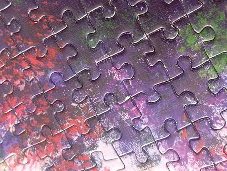 Puzzle vlak (s poštou),