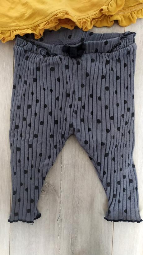 Komplet mikina, tričko, legíny, zara,74