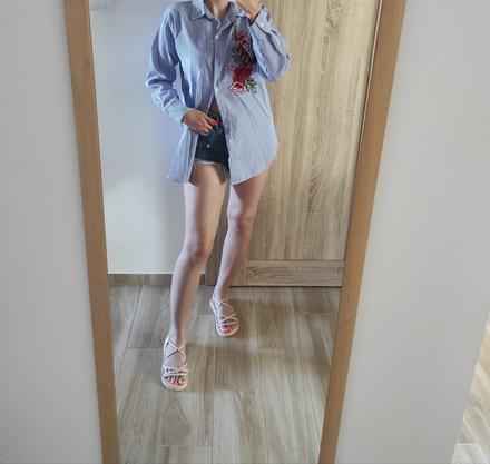 Košeľa s nášivkou, s