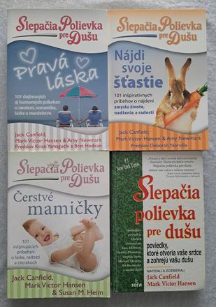 Knihy "slepačia polievka pre dušu", 