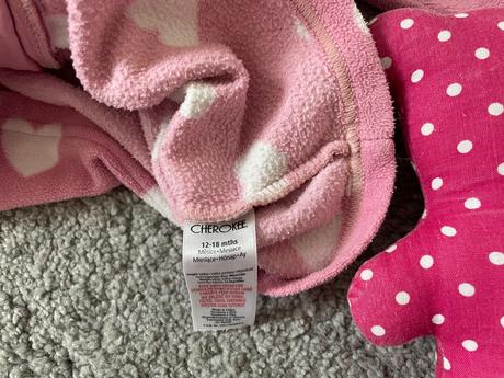 Cherokee mikina flisova na zips s kapucnou 12-18m, cherokee,80