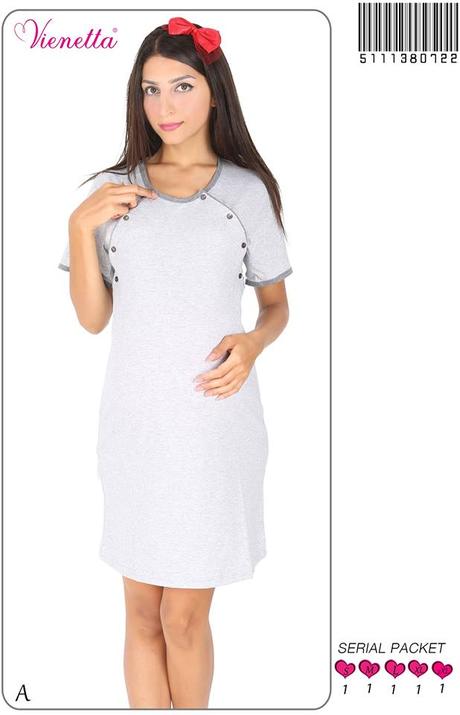 Materská nočná košeľa na kojenie, vienetta secret,l / m / s / xl / xxl