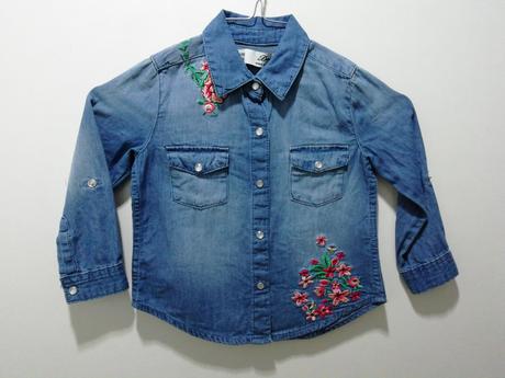 Vyšívaná košielka, denim co,98