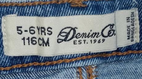 Dievčenská džínsová sukňa (5-6r.), denim co,116