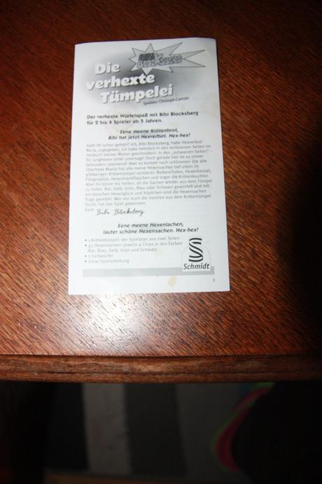 Hra die verhexte tumpelei - od 5 rokov, 