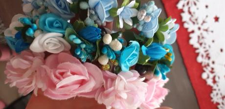 Čelenky po dcere len bledo modrá,