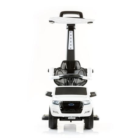 Ford ranger detské vozítko so strieškou - čierna,