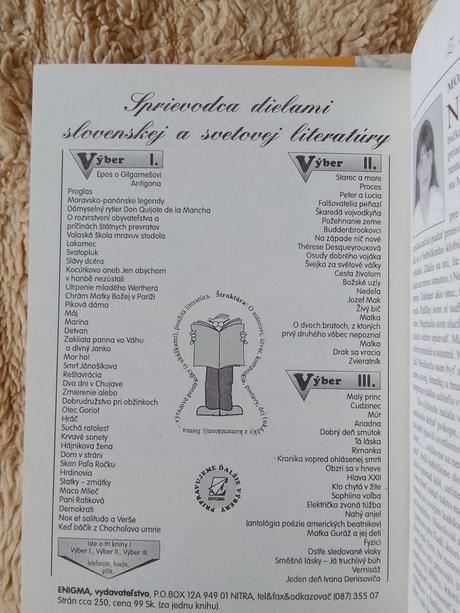 Sprievodca dielami slovenskej a svetovej literatúr, 