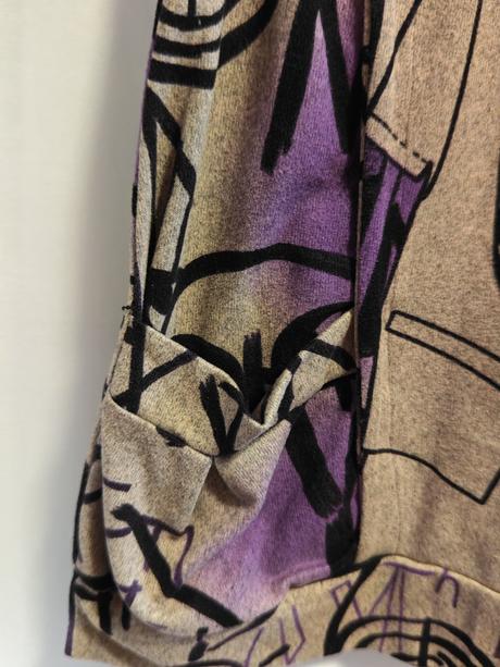 Stylove svetrikove saty, s