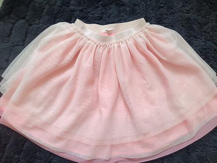 Trblietavá tylová sukňa 134, h&m,134