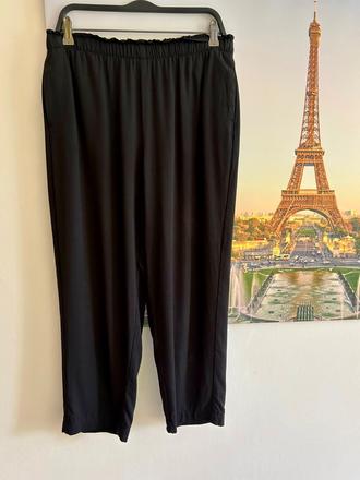 Čierne nohavice prírodné zloženie zn.mango č.m, mango,m