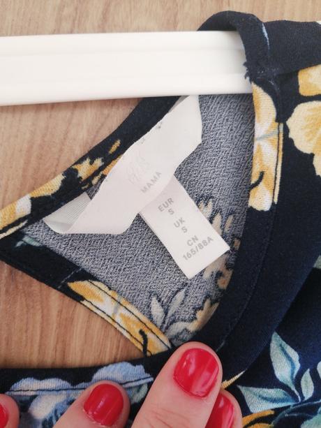 Tehotenské šaty, h&m,s