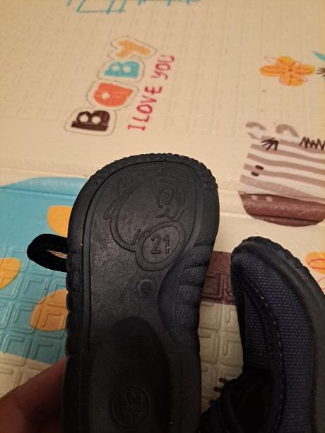 Papučky, látkové tenisky lemigo rozm 21, 21