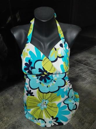 Kvietkovaný letný top, next,l