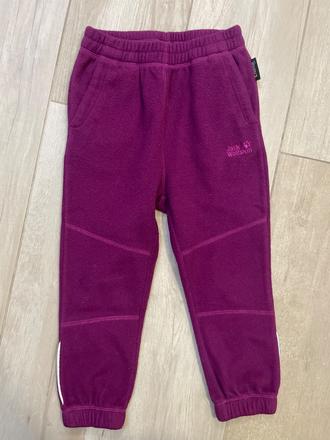 Flaušové spodky, jack wolfskin,110