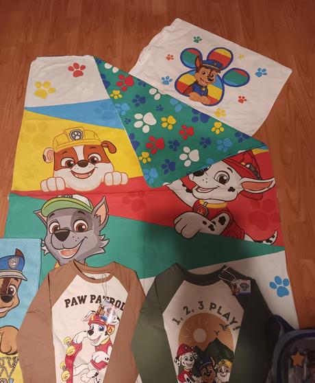 Labková patrola - obliečky, tričká, puzzle, 