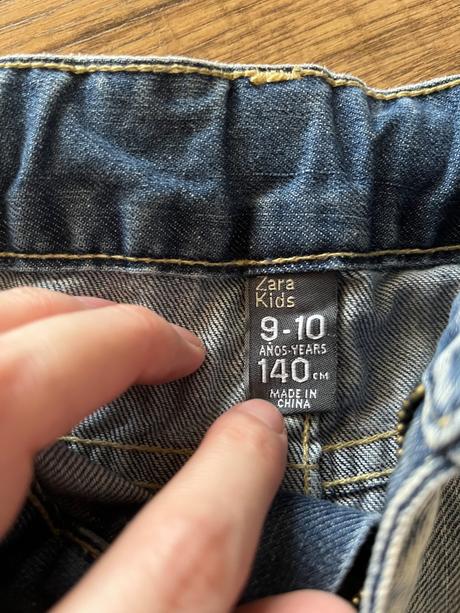 Riflova sukňa, zara,140