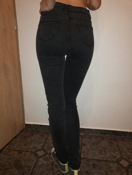 Dámske rifle s vysokým pásom nové, s