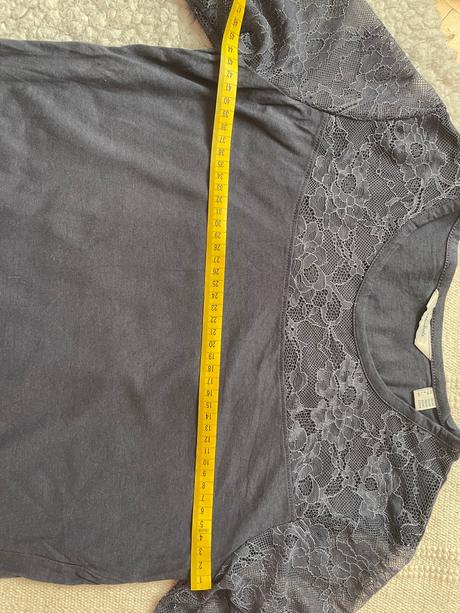 Čipkované tričko, tchibo,36