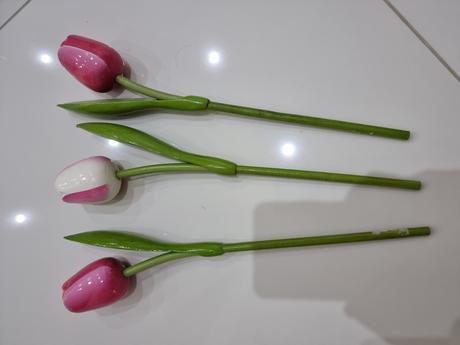 Predám drevené tulipány,