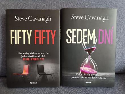 Knihy steve cavanagh - fifty fifty a sedem dní,
