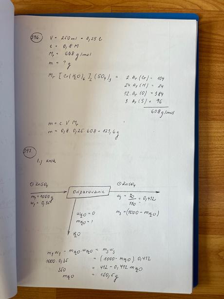 Riešené príklady na prijímačky na medicínu, 