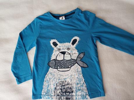 Tričko s dlhý rukávom, c&a,122