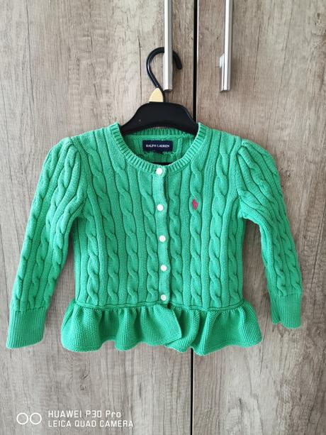 Dievčenský svetrík, ralph lauren,98