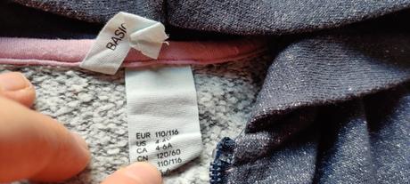 Hm mikina, h&m,116