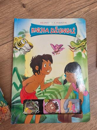 Kniha s magnetkami - kniha džunglí, 