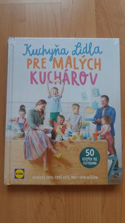 Kniha kuchyňa lidla- pre malých kuchárov, 
