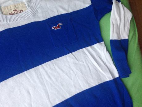 Pasikovany pulover hollister, s